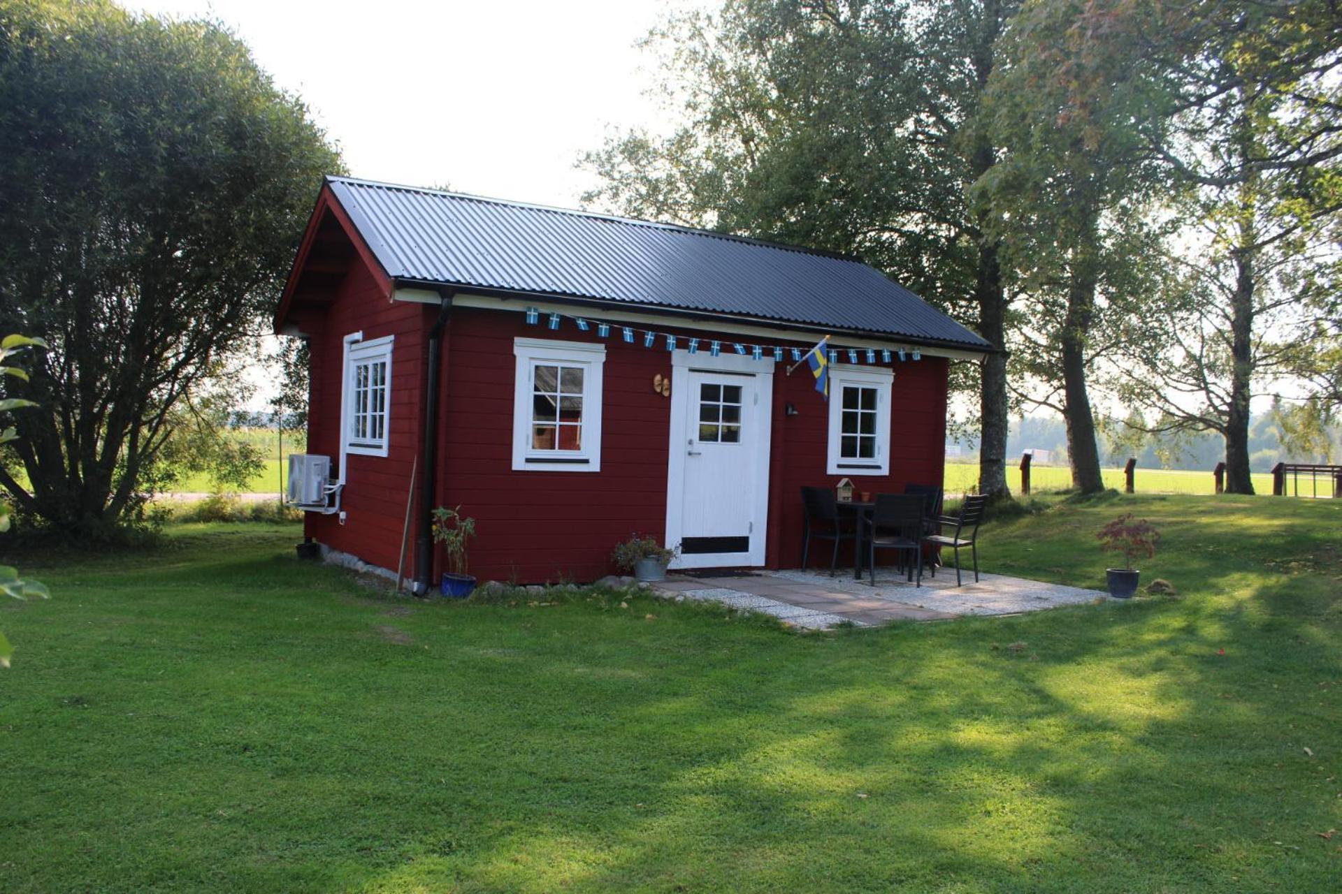 Stuga Gasstorp Hova Exterior foto