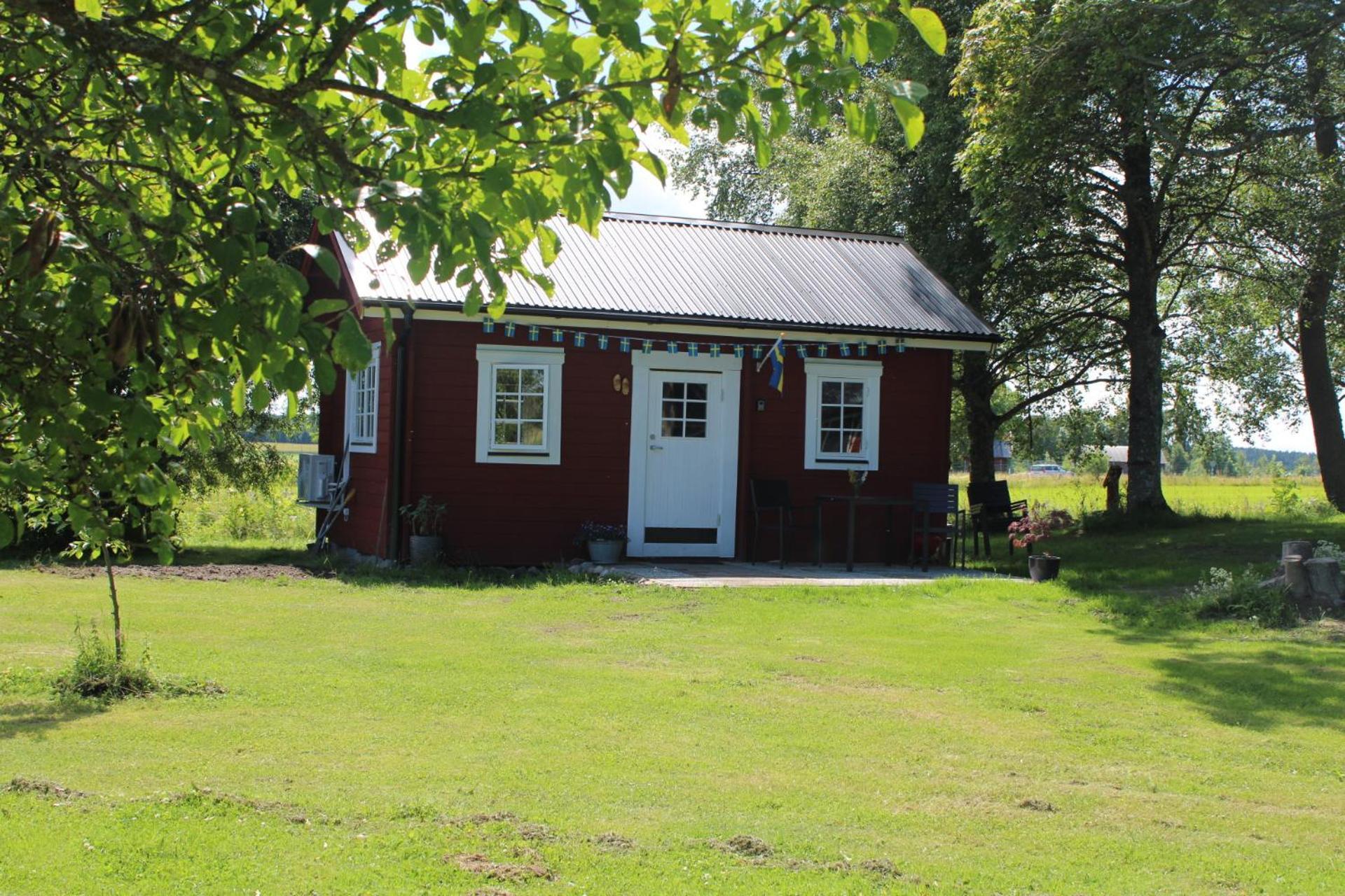 Stuga Gasstorp Hova Exterior foto