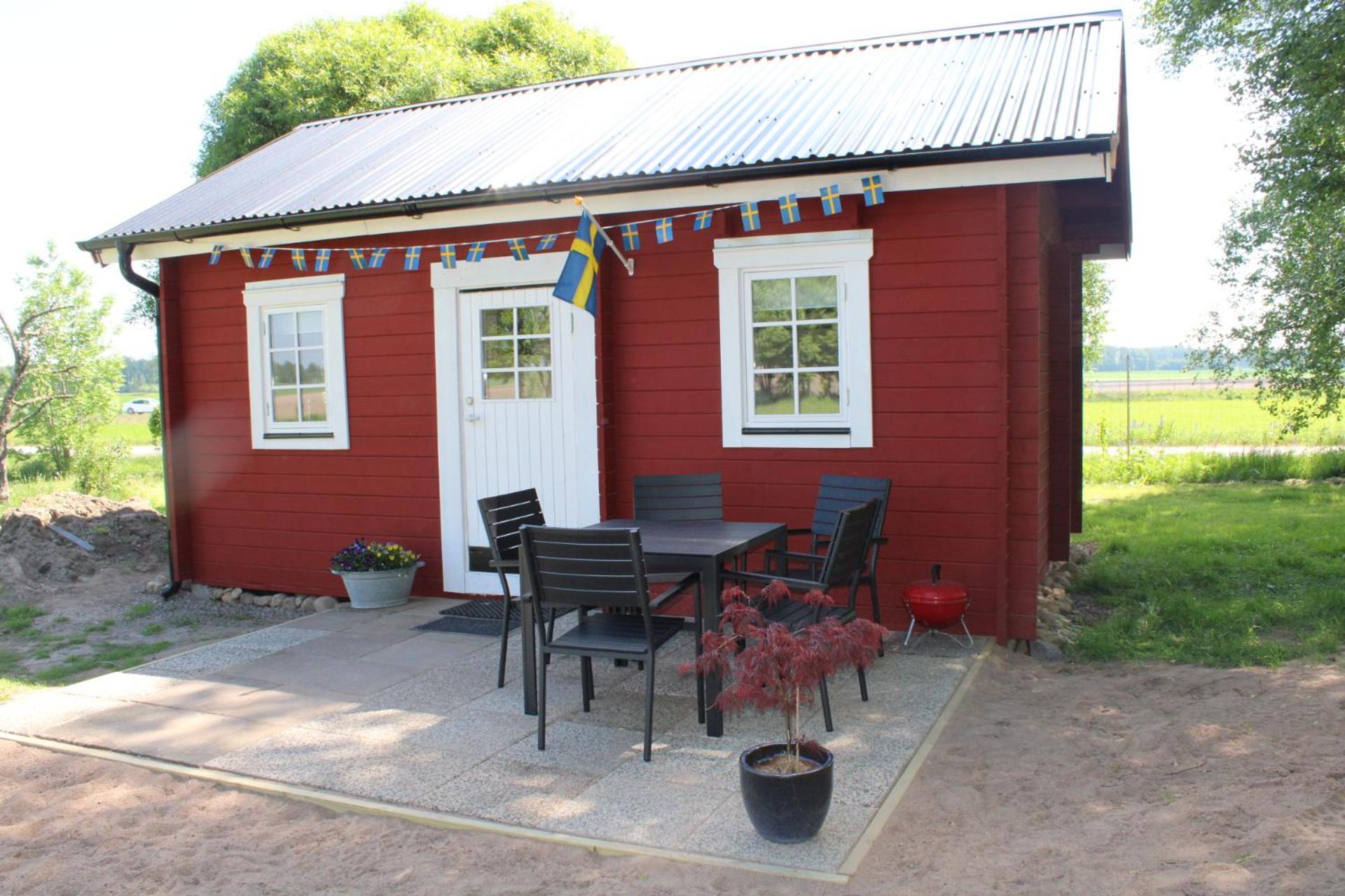 Stuga Gasstorp Hova Exterior foto